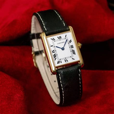 carier watch|cartier tank watch.